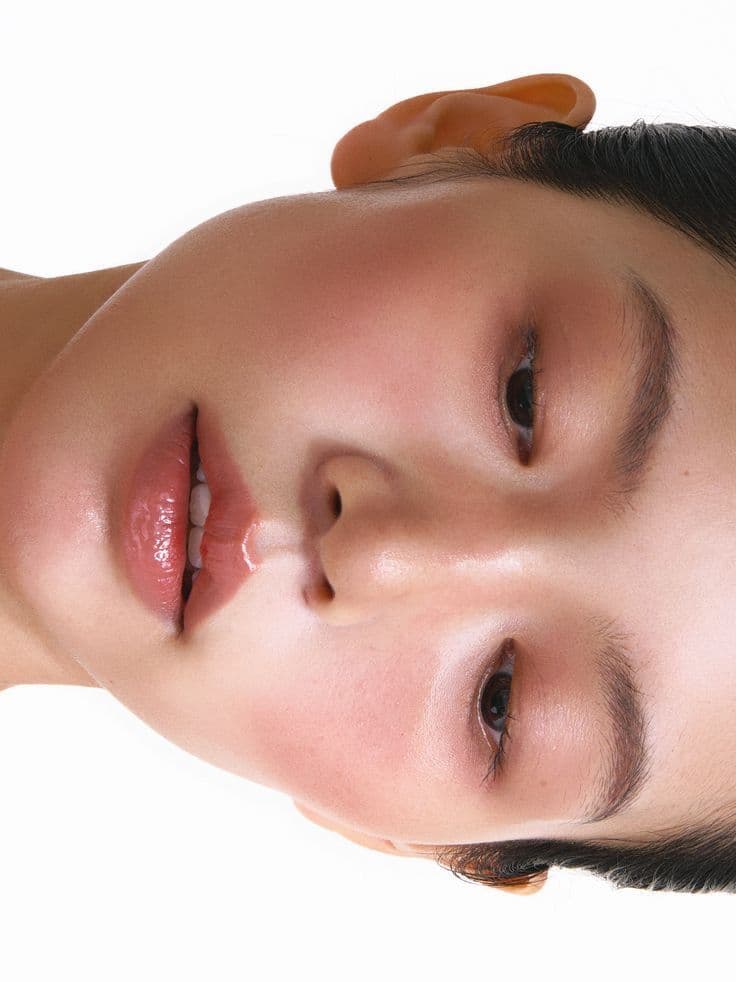 Belted leather midi skirt [brown]