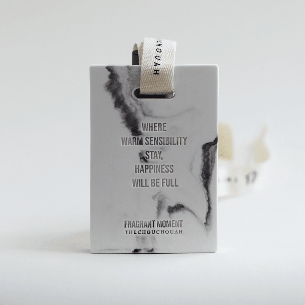 Marble Gypsum Ornament — Lettering