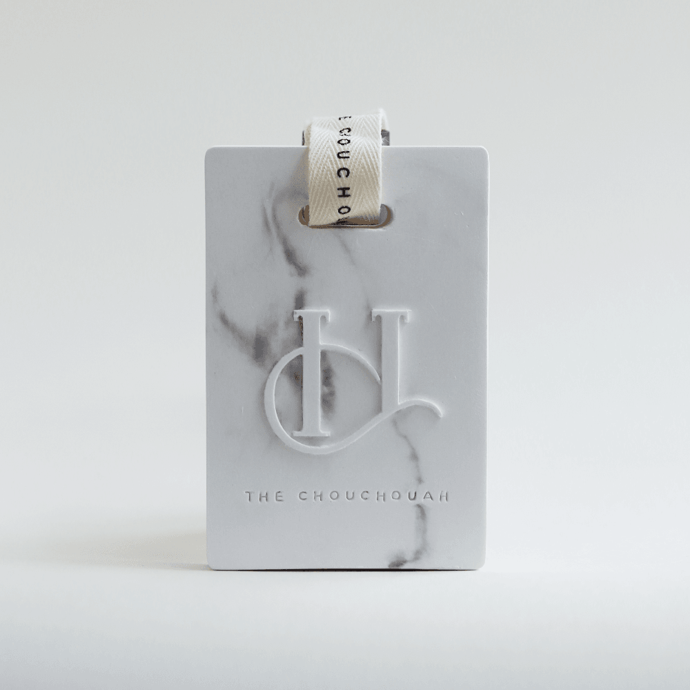 Marble Gypsum Ornament — Logo