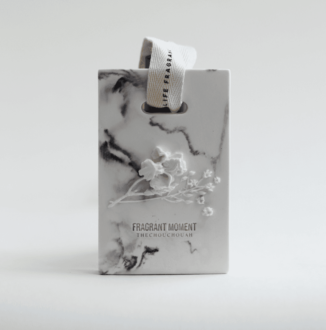 Marble Gypsum Ornament — Flower