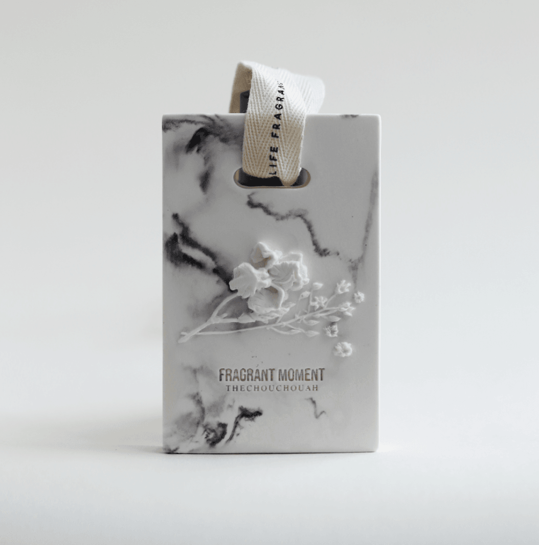 Marble Gypsum Ornament — Flower