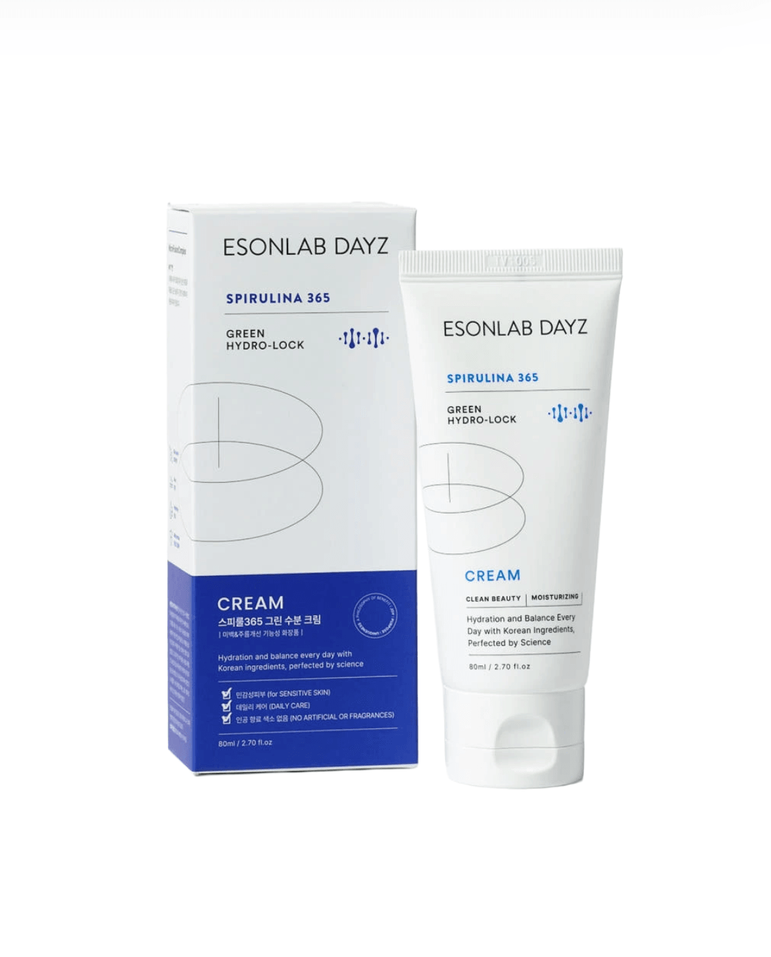 SPIRUL365 GREEN HYDRO-LOCK CREAM (80ml)