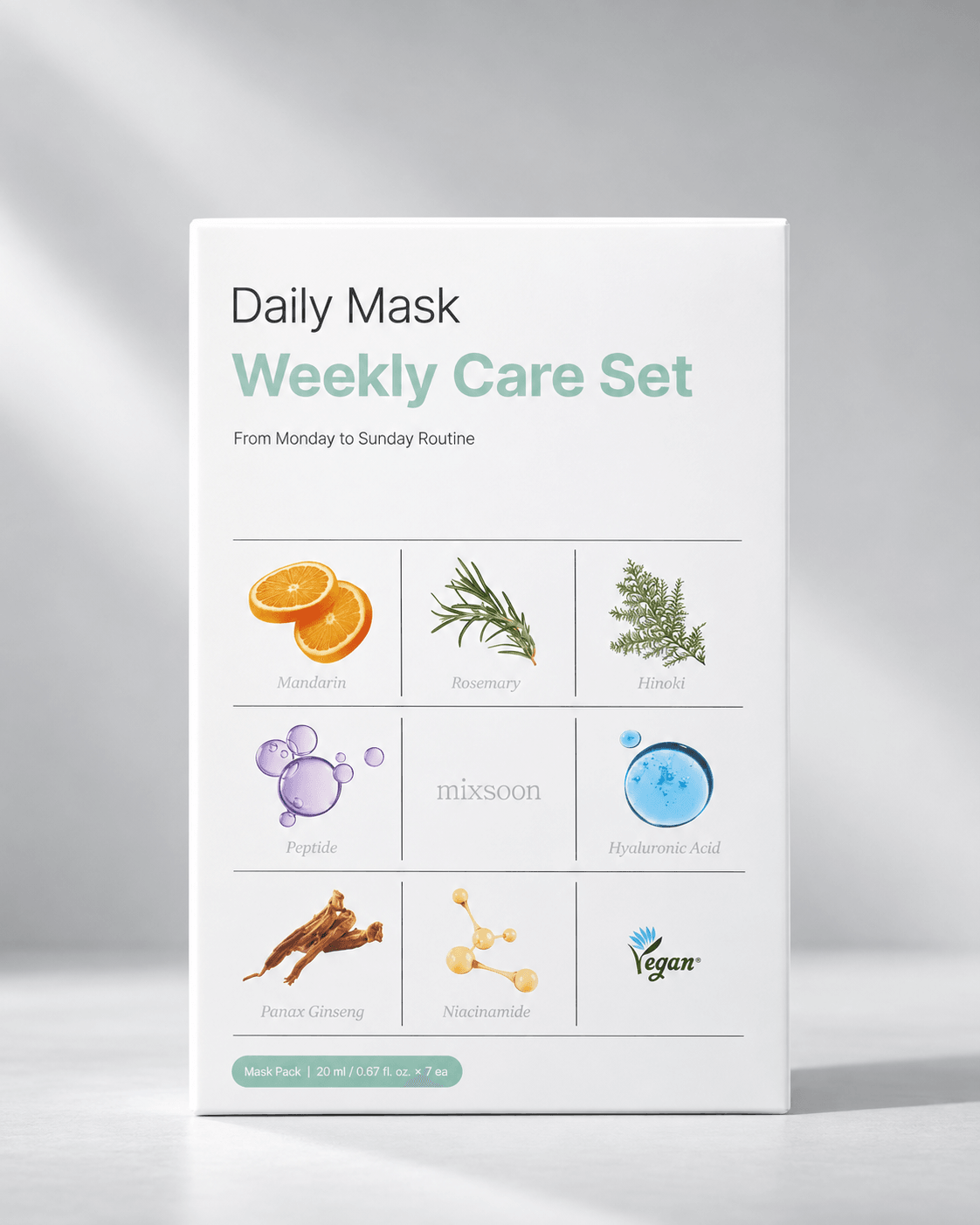 Daily Mask Weekly Care Set (7ea)