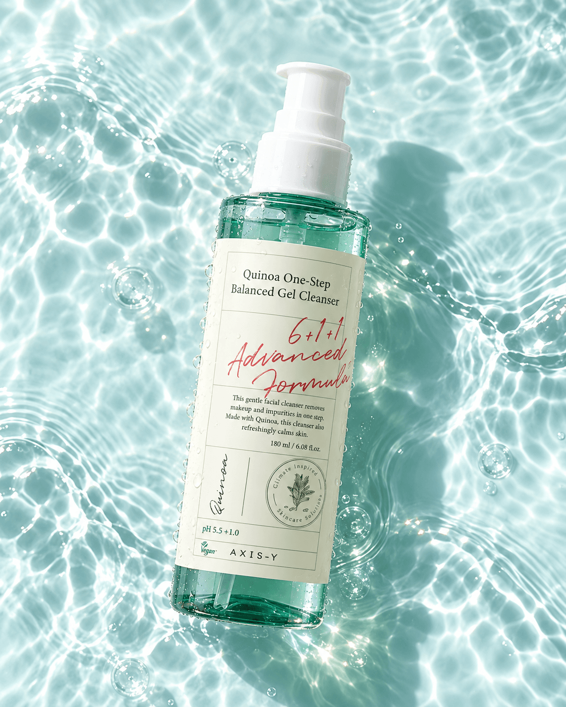 Quinoa One Step Balanced Gel Cleanser 180ml