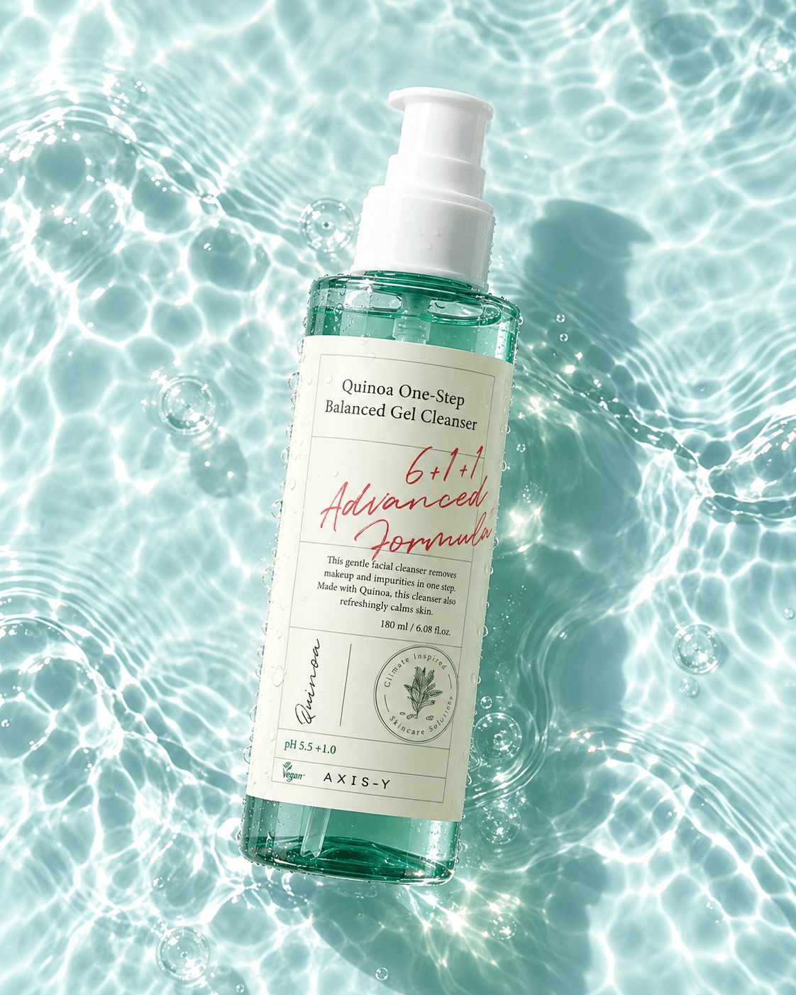 Quinoa One Step Balanced Gel Cleanser 180ml