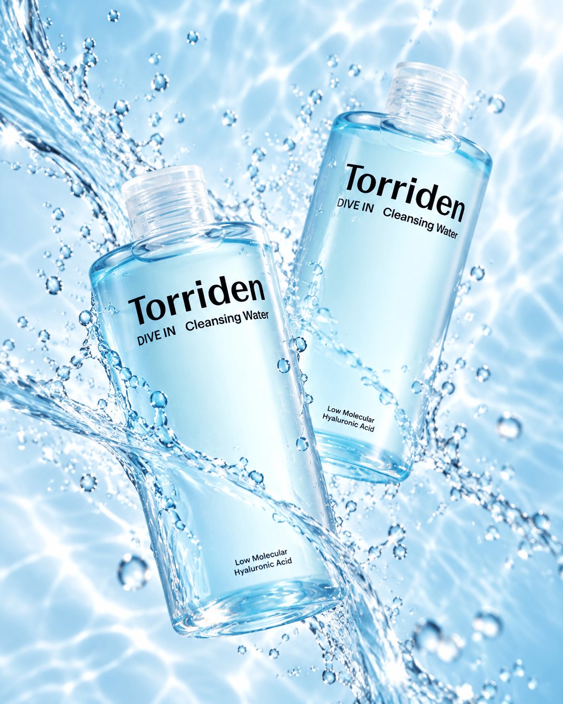 DIVE-IN Low Molecular Hyaluronic Acid Cleansing Water 400ml