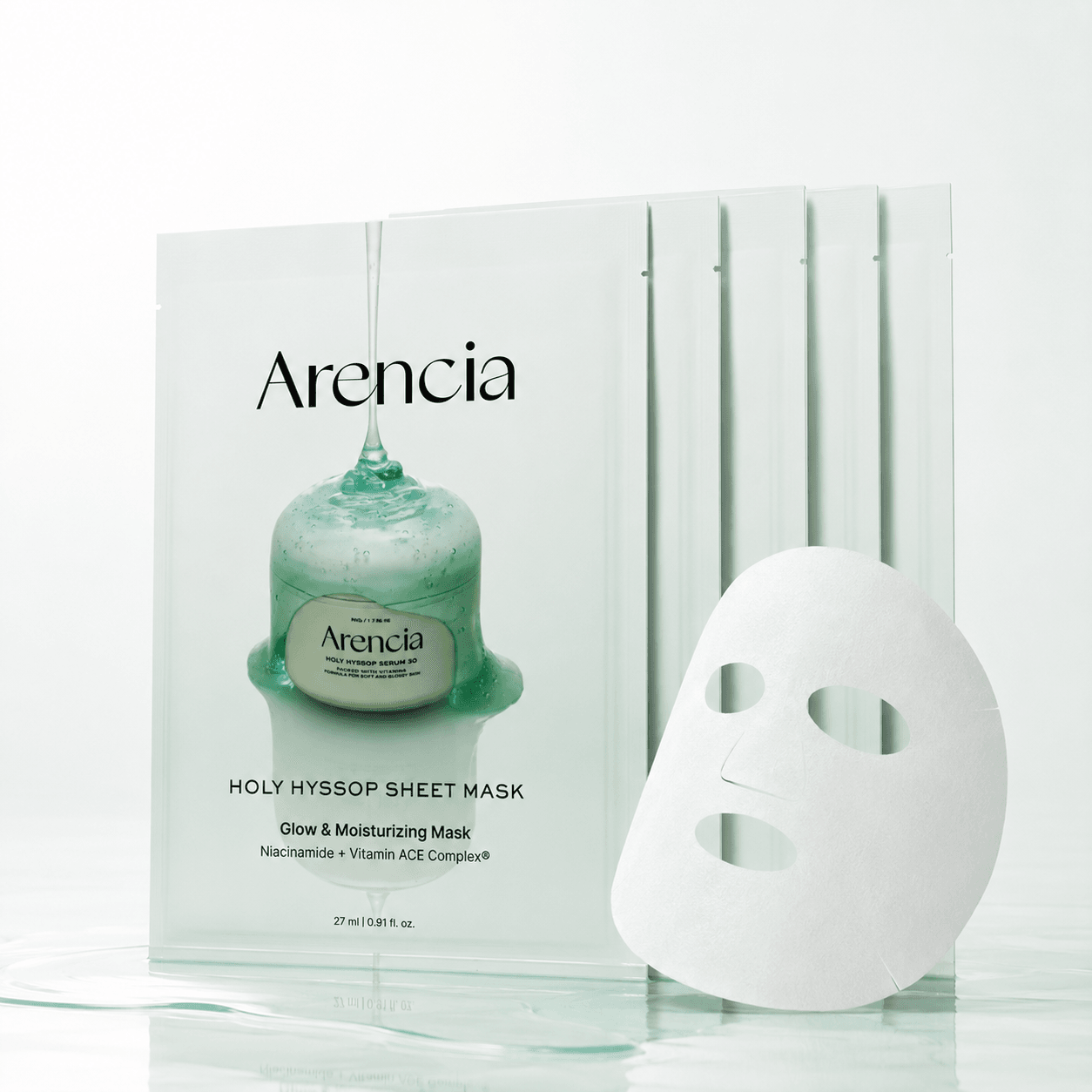 Arencia Holy Hyssop Sheet Mask (5ea)
