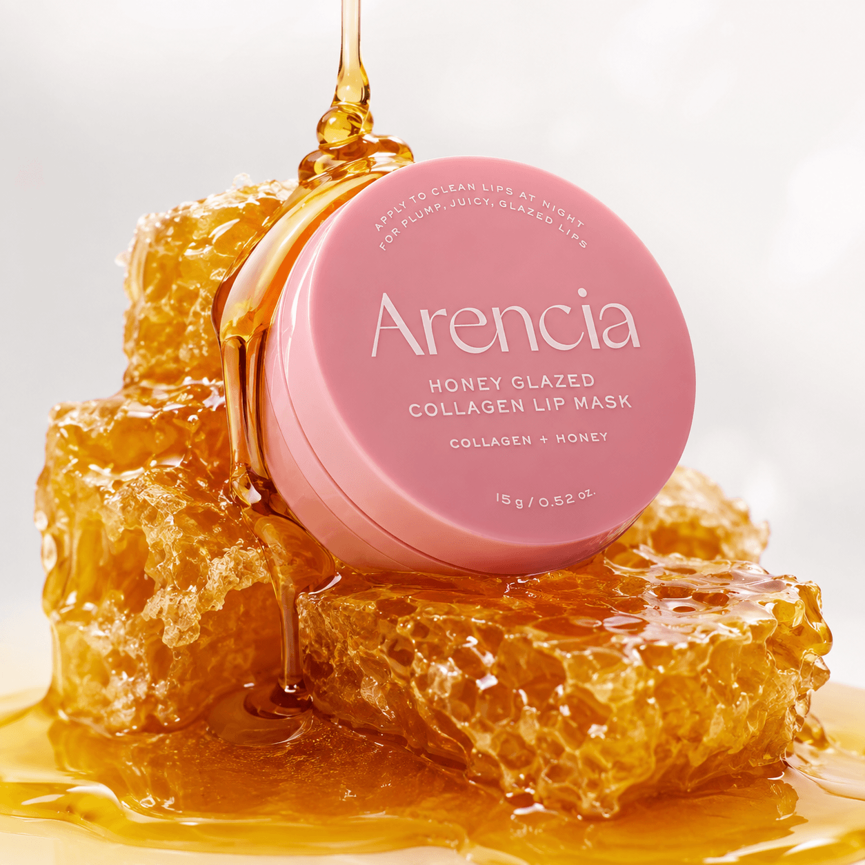 Arencia Honey Glazed Collagen Lip Mask 15g