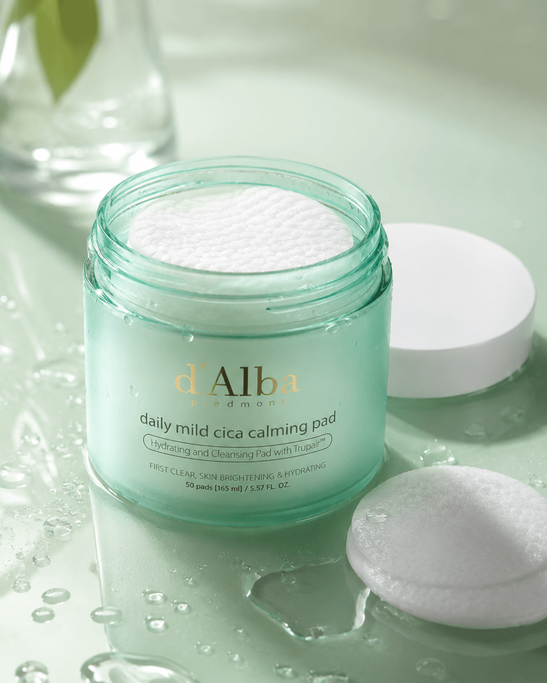 d'Alba Daily Mild Cica Calming Pad (50ea) 165ml