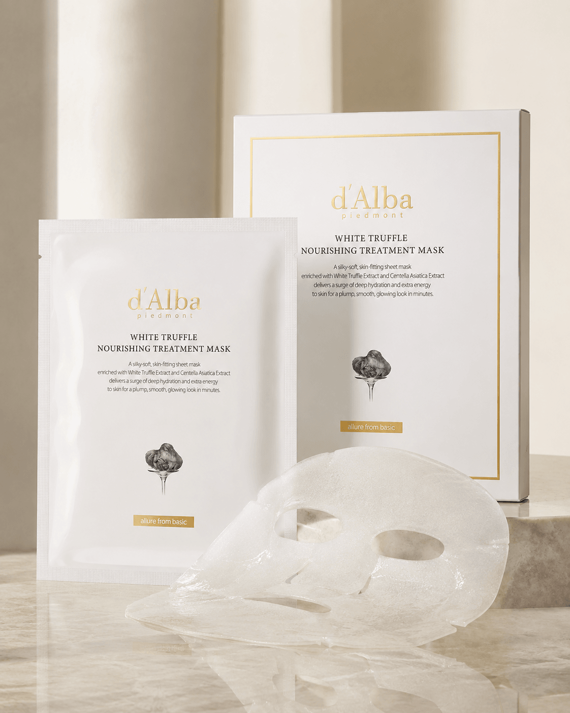 d'Alba White Truffle Nourishing Treatment Mask (5ea)