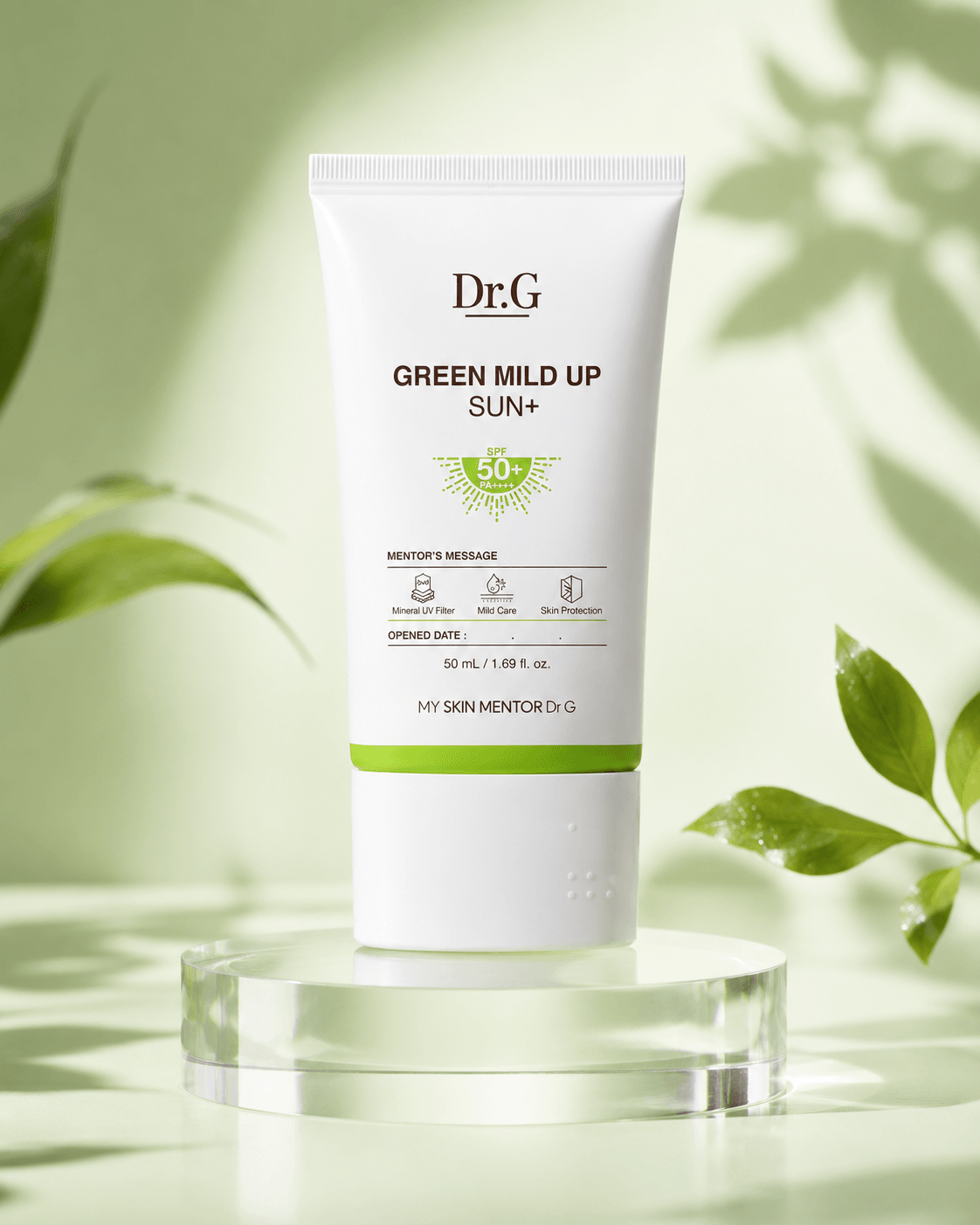 Green Mild Up Sun + SPF50+ PA++++ 50ml