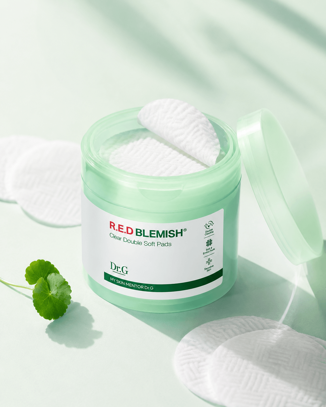 Red Blemish Clear Double Soft Pads 60P