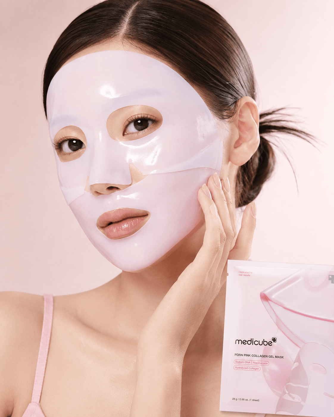 PDRN Pink Collagen Gel Mask Set (4ea)