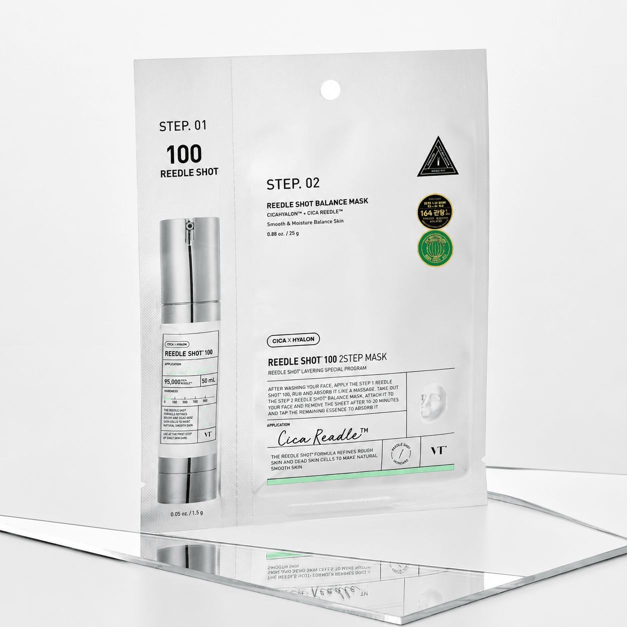 Reedle Shot 100 2-Step Mask (1ea)