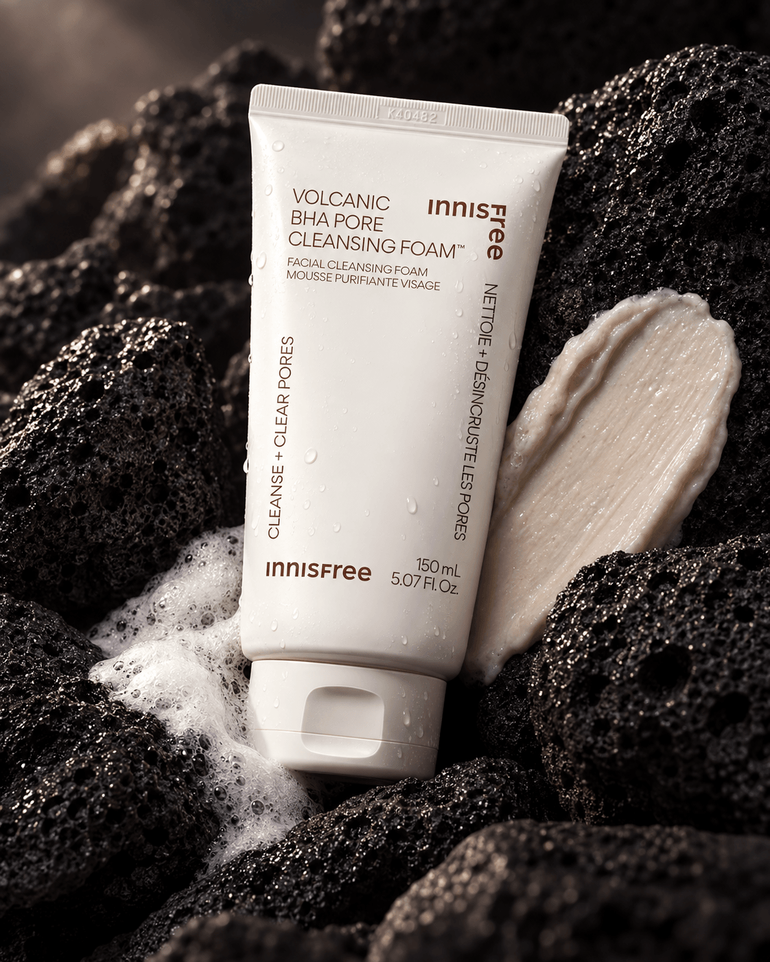 VOLCANIC BHA PORE CLEANSING FOAM 150G