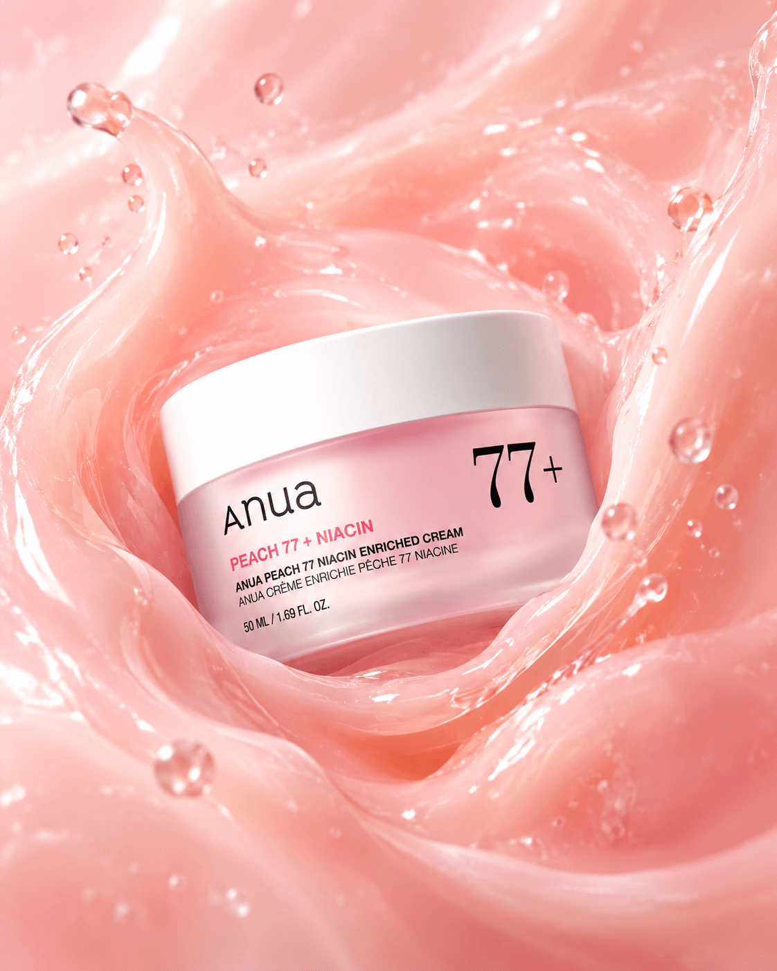 Peach 77 Niacin Enriched Cream 50ml