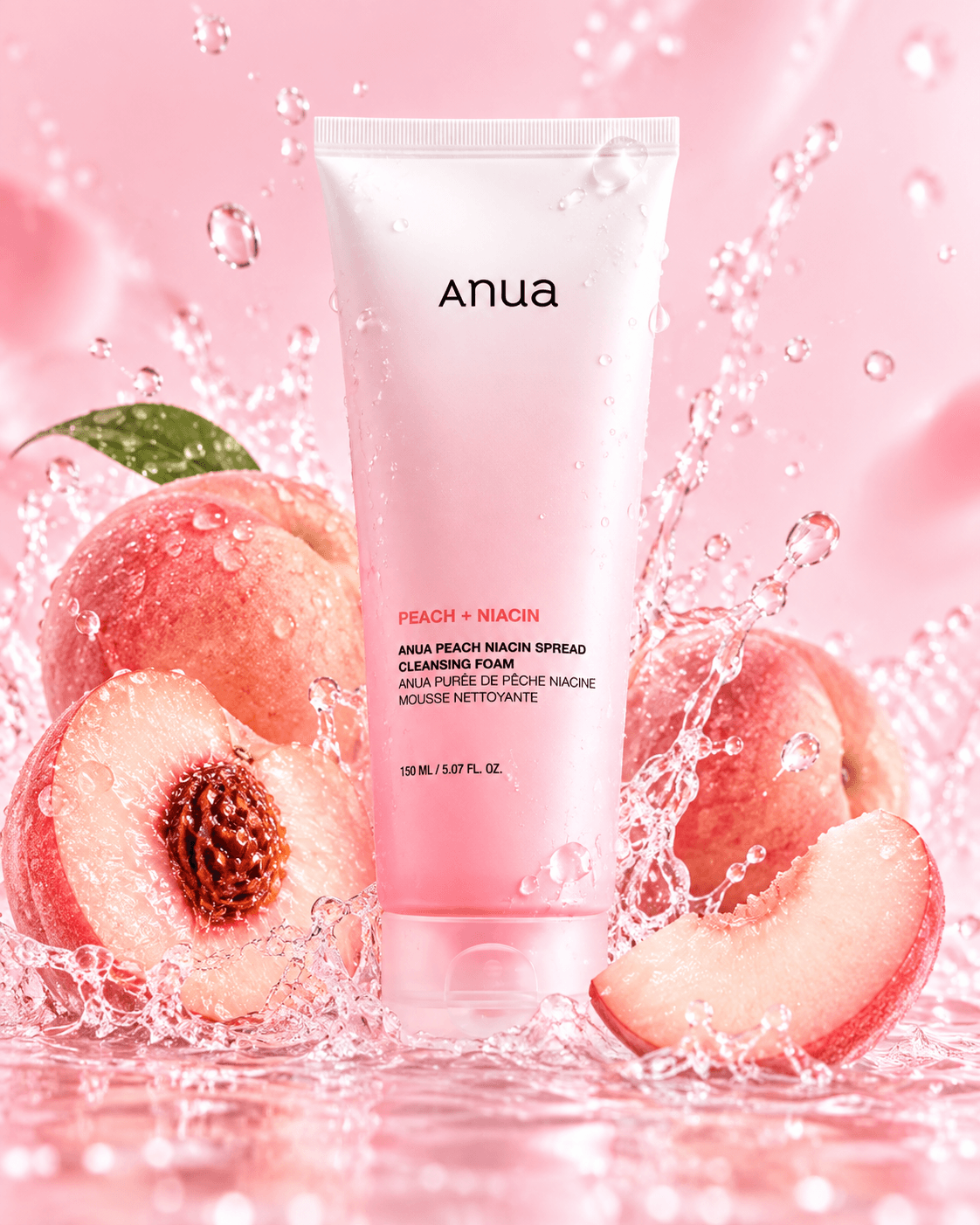 Peach Niacin Spread Cleansing Foam 150ml