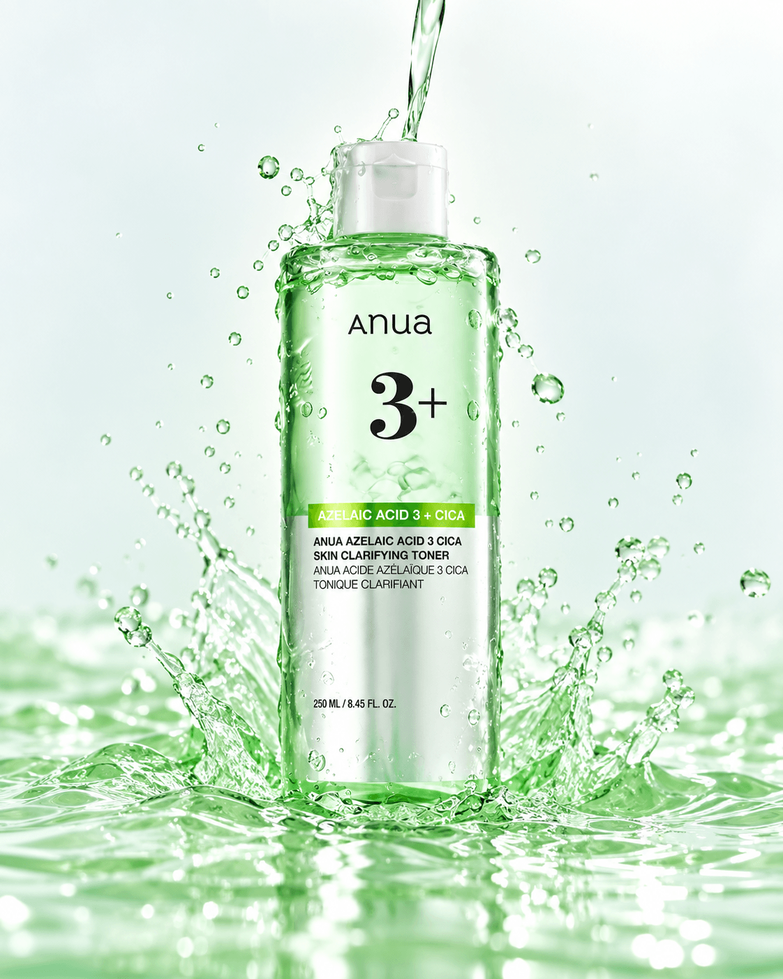 Azelaic Acid 3 Cica Skin Clarifying Toner 250ml