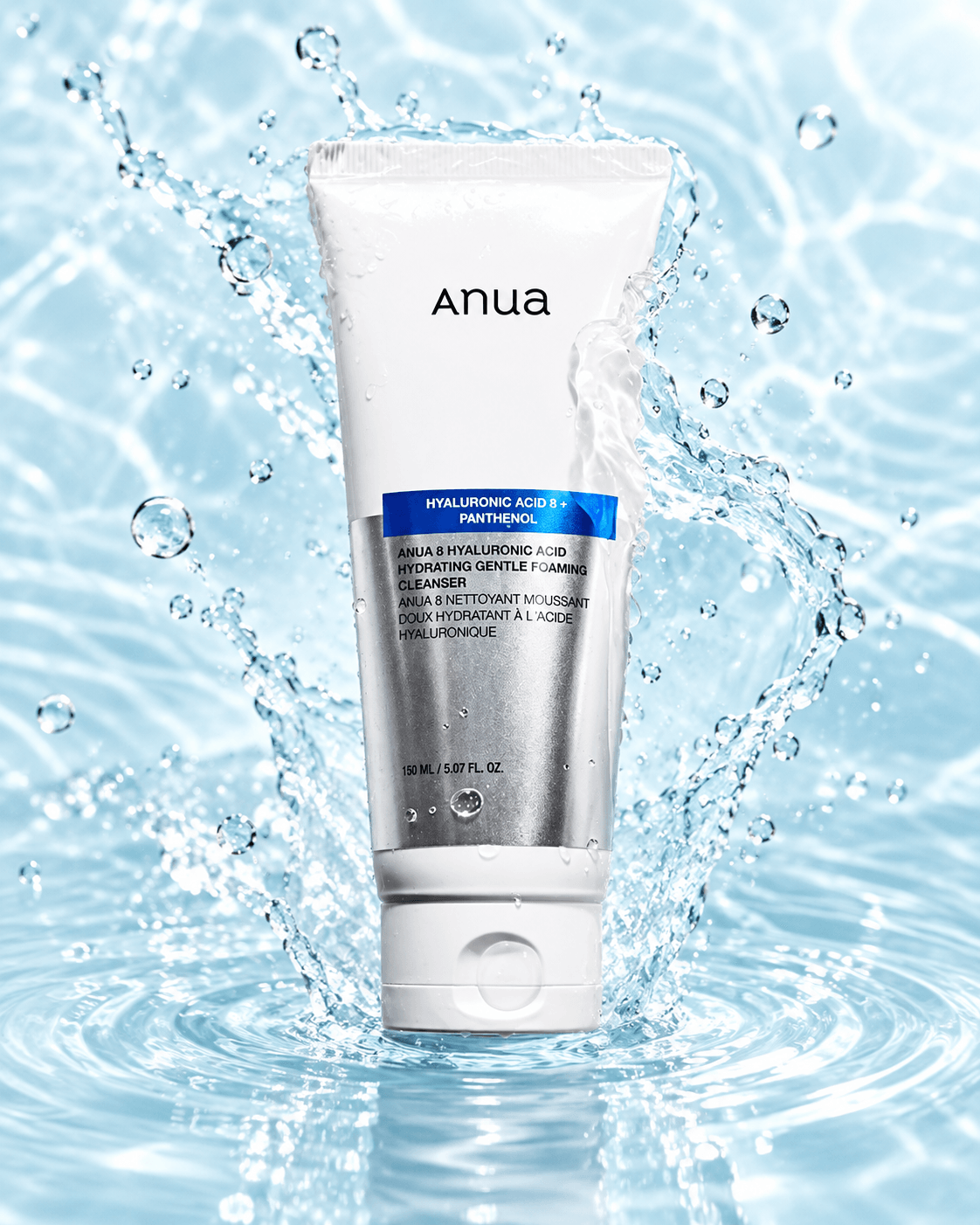 8 Hyaluronic Acid Hydrating Gentle Foaming Cleanser 150ml