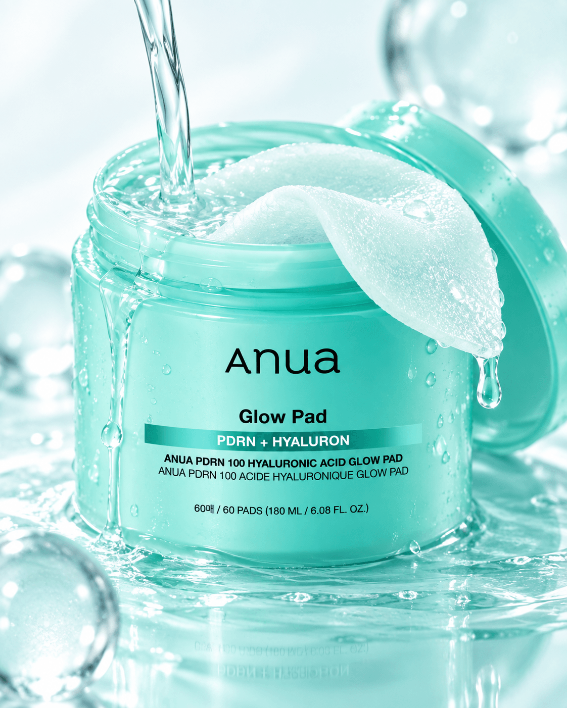 PDRN 100 Hyaluronic Acid Glow Pad (60ea)