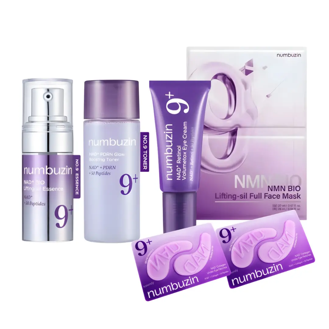No.9 Trial Kit for Anti-Aging (30ml+5ml+8g+10ml+(20ml+28ml))