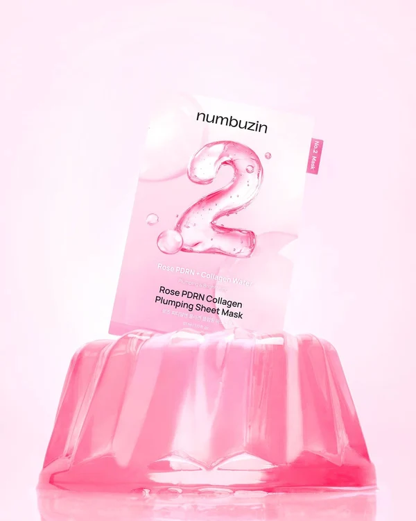 No.2 Rose PDRN Collagen Plumping Sheet Mask (5ea)