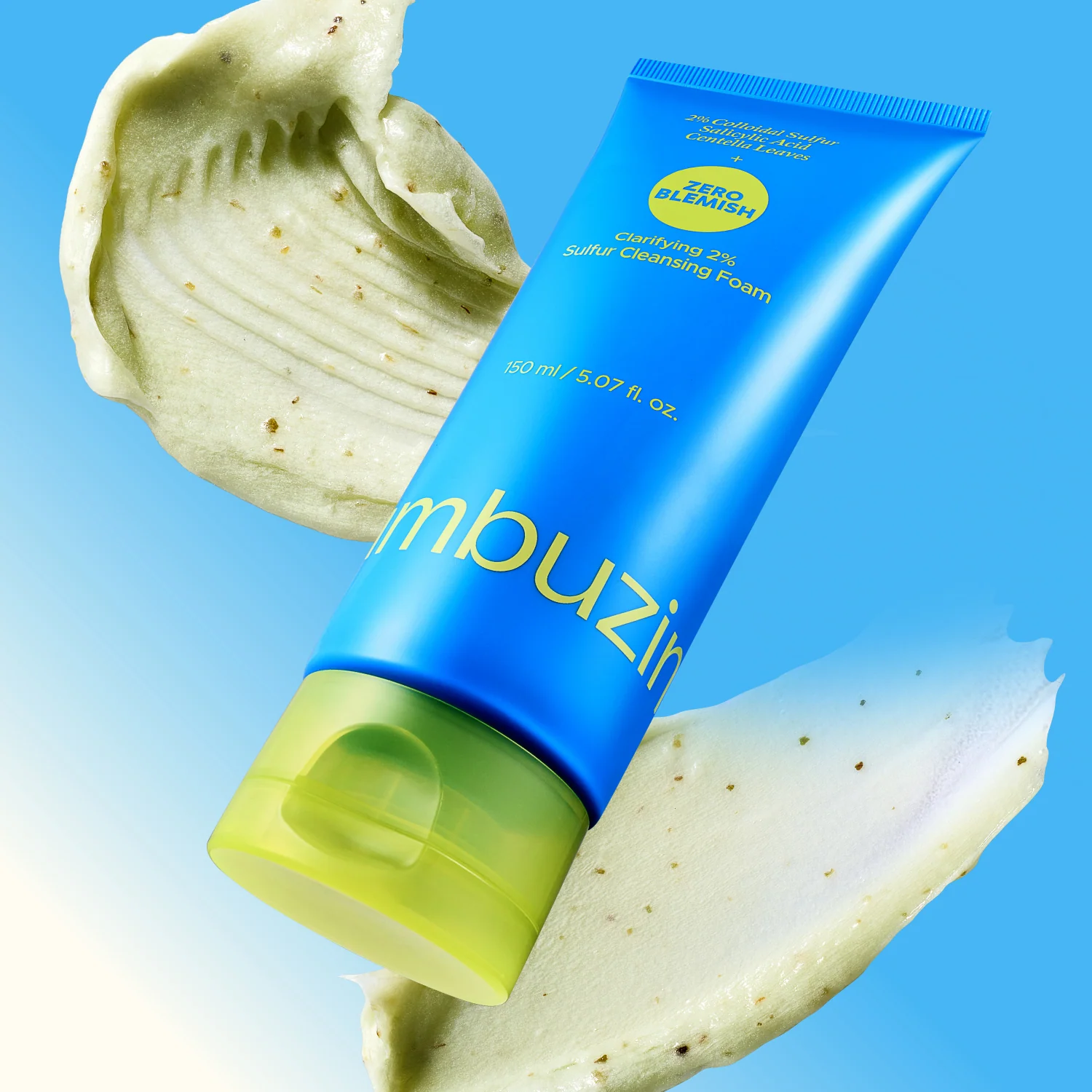 No.0 Zero Blemish Clarifying 2% Sulfur Cleansing Foam 150ml