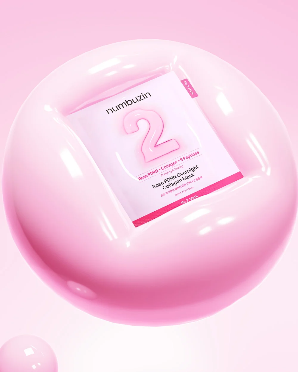 No.2 Rose PDRN Overnight Collagen Mask (4ea)