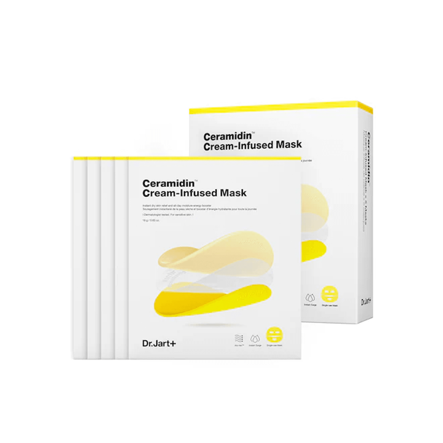 Ceramidin Cream-Infused Mask (5ea)
