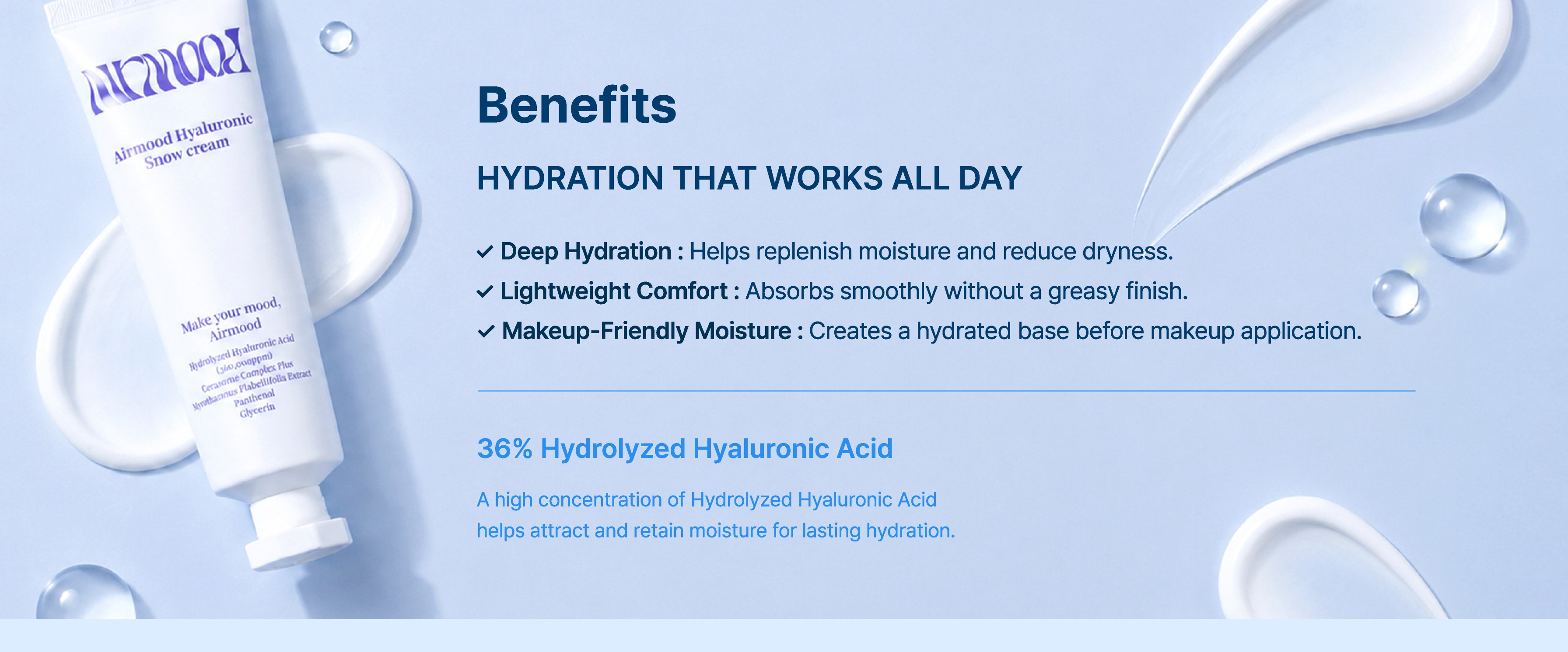 Hyaluronic Snow Cream detail 3