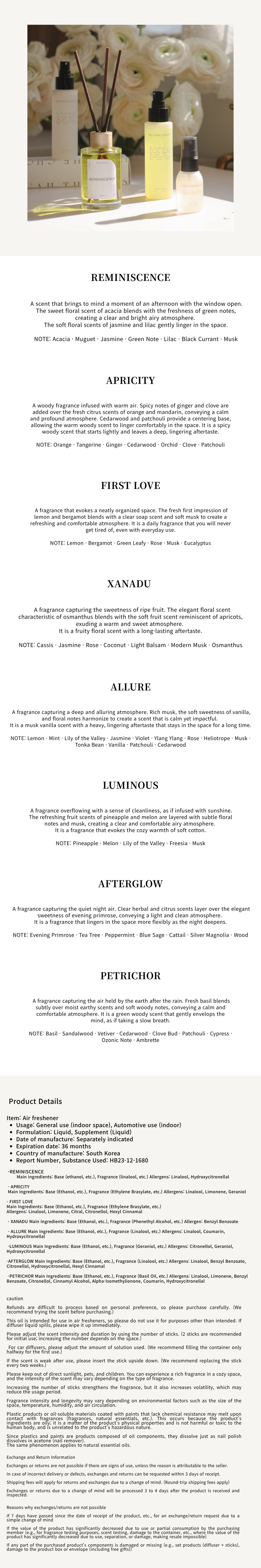 Diffuser Refill 100ml detail 2